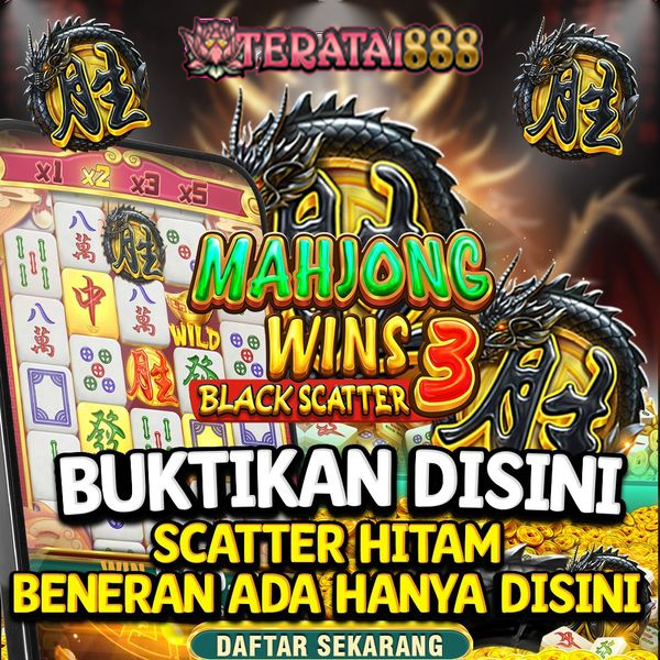 TERATAI88 🌟 Slot Scatter Hitam Yang Memiliki Jackpot Misterius